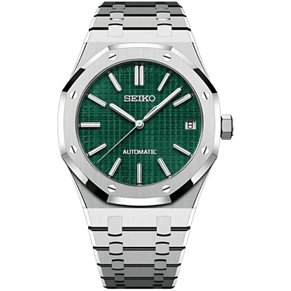 Seiko Royal Oak Mod - Green - Tempus Mods