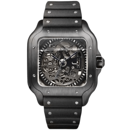 Seiko Santos Black Mod - Skeleton - Tempus Mods