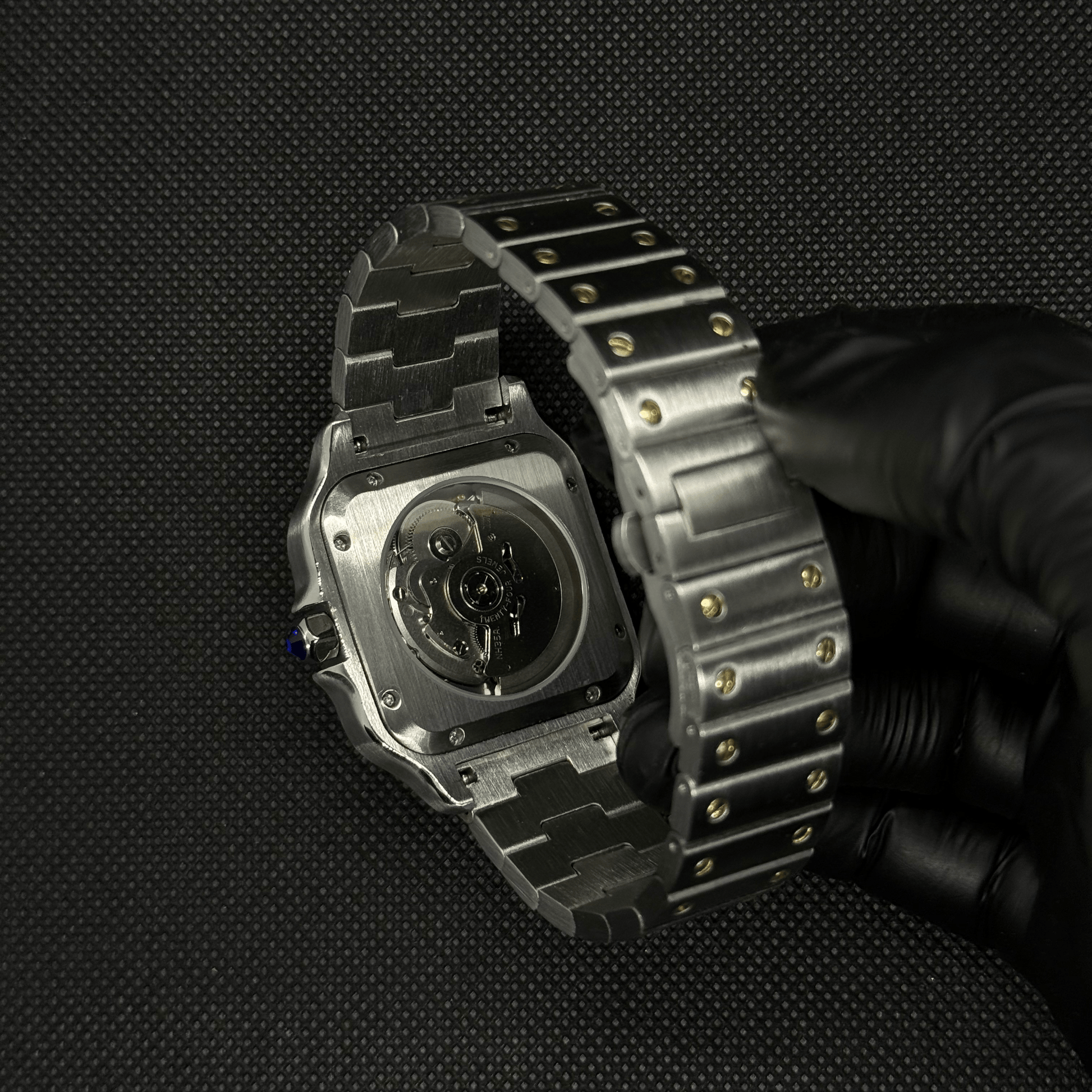Seiko Santos F*ck 9 - 5 Mod Two - Tone - White - Tempus Mods