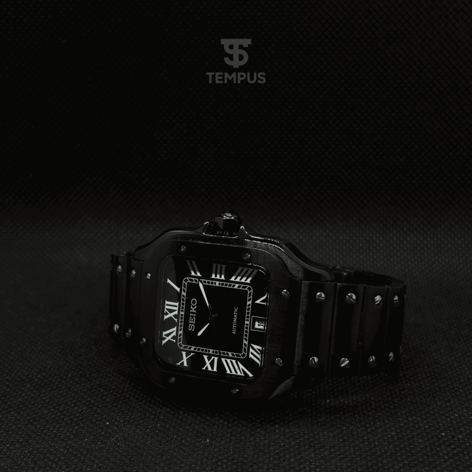 Seiko Santos Mod - All Black - Tempus Mods