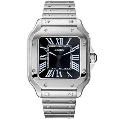 Seiko Santos Mod - Black - Tempus Mods
