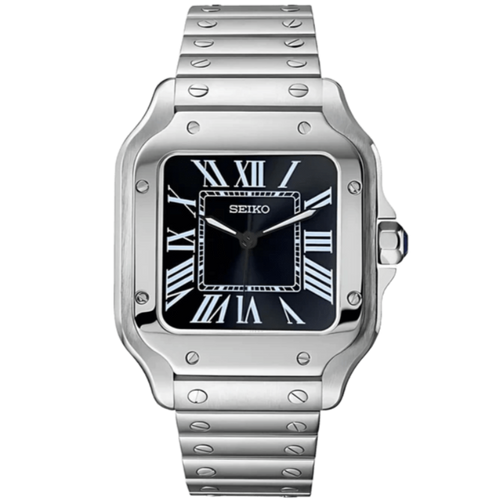Seiko Santos Mod - Black - Tempus Mods