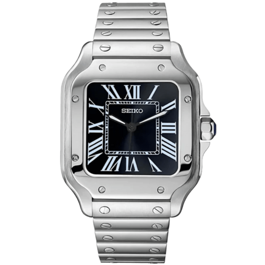 Seiko Santos Mod - Black - Tempus Mods
