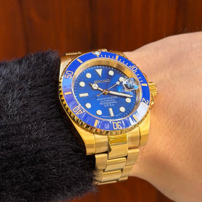 Submariner Mod - Gold Bluesy